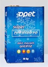 OPET SÜPER ANTİFİRİZ TENEKE 16kg AMBALAJLI