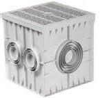 MENHOL 30x30x30 6 ÇIKIŞLI PVC ROGAR