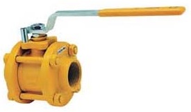 ETM PN16 DİŞLİ DOĞALGAZ TAM GEÇİŞLİ VANALARI