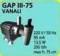 GAP III - 75 SÜS HAVUZU POMPASI