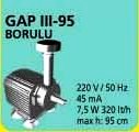GAP III - 95 BORULU HAVUZ POMPASI
