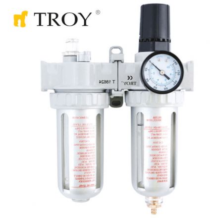 1/2 “ TROY FİLTRE + REGÜLATÖR ve YAĞLAYICI
