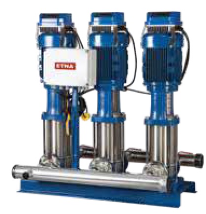 ETNA KOMPLE PASLANMAZ ÇELİK POMPALI FREKANS İNVERTÖRLÜ HİDROFORLAR ( HF KI SERİSİ )