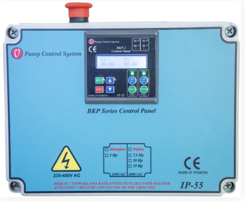 DOMAK LCD EKRANLI ELEKTRİK PANOSU (TRİFAZE)
