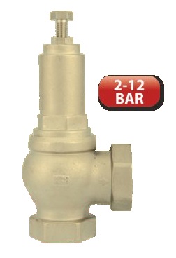 PAKKENS AYARLI BUHAR EMNİYET VENTİLİ (DİŞİ) PN25 2150 C