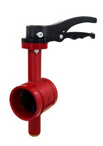DUYAR VANA T-1150 PN16,EPDM Kaplı Pik Döküm CF8 Paslanmaz Klapeli