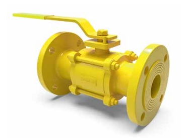 SANCAK KÜRESEL VANA TAM GEÇİŞLİ DOĞAL GAZ (ÜÇ PARÇALI) PN25/40