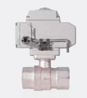 PİRİNÇ KÜRESEL ELEKTRİKLİ AKTÜATÖRLÜ