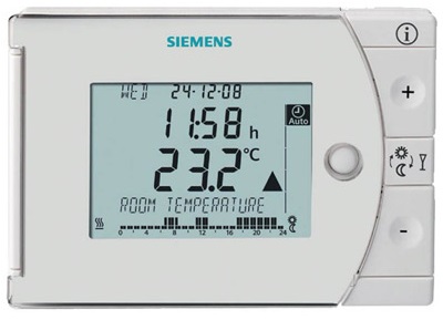 SIEMENS REV13DC DİJİTAL PROĞRAMLANABİLİR ODA TERMOSTATI KABLOSUZ