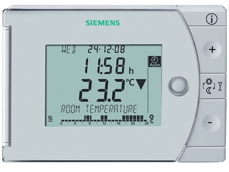 SIEMENS REV24DC DİJİTAL PROĞRAMLANABİLİR ODA TERMOSTATI