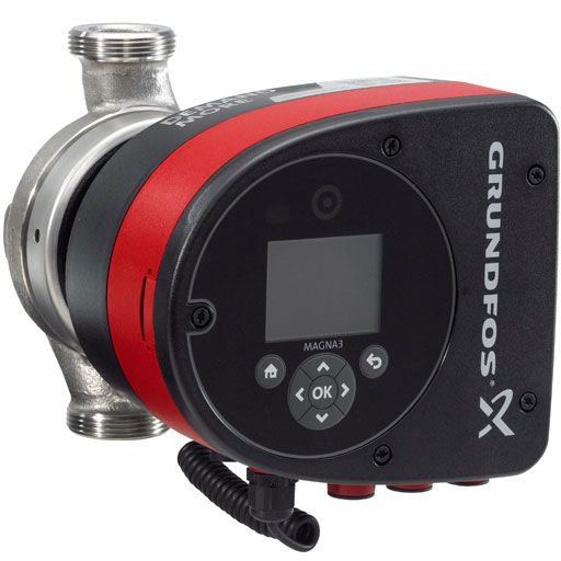 GRUNDFOS magna3_24-50 DİŞLİ PASLANMAZ POMPA