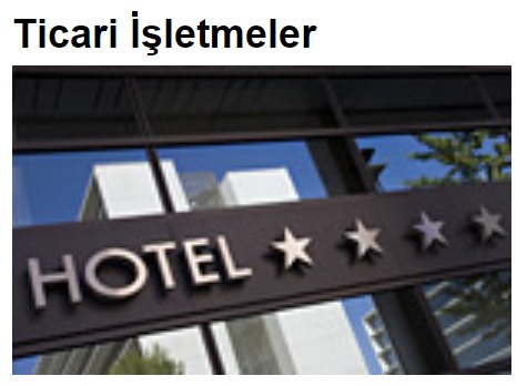 TİCARİ İŞLETMELER