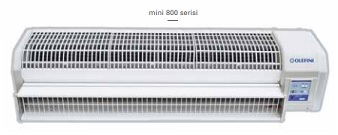 MİNİ TİP ELEKTRİKLİ ISITICILI MINI 800 HAVA PERDELERİ