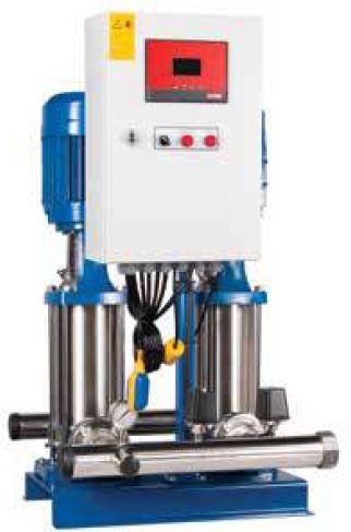 ETNA KOMPLE PASLANMAZ ÇELİK POMPALI PANOLU FREKANS İNVERTÖRLÜ HİDROFORLAR ( PFK KI SERİSİ )